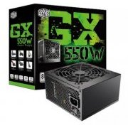 Fonte Cooler Master GX 550W PFC Ativo ATX 12V V2.3, 80Plus Bronze