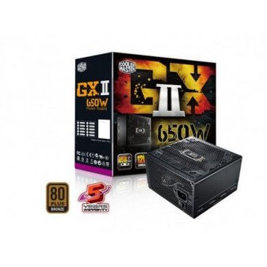 RS650-ACAAB1 Fonte Cooler Master 650W GXII PFC Ativo