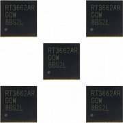 RT3662AR-X5 5x RT3662 RT3662ARGQW PWM 3 Driver QFN40 AMD SVI2 Mobile CPU Power Supply (Kit com 5 unidades) | 5x RT3662 RT3662ARGQW PWM 3 Driver QFN40 AMD SVI2 Mobile CPU Power Supply (Kit com 5 unidades) 5x RT3662 RT3662ARGQW PWM 3 Driver QFN40 AMD SVI2 Mobile CPU Power Supply (Kit com 5 unidades)