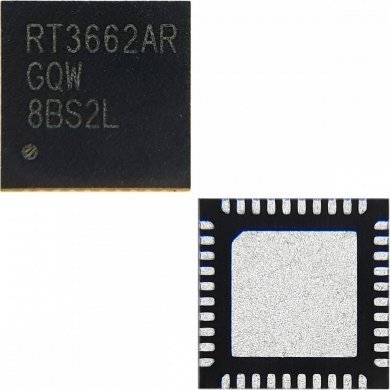 RT3662AR-X5 5x RT3662 RT3662ARGQW PWM 3 Driver QFN40