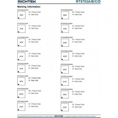 Ci 5XL PWM StepDown ajustavel 8-WDFN 2x2mm (Kit 5x)