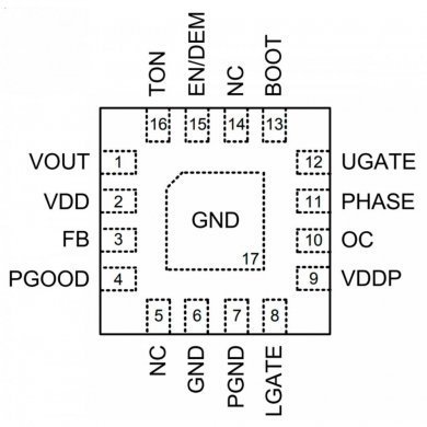 RT8202MZQW CI RT8202M PWM JJ EH VQFN16 SMD