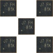 5x Ci RT8207M RT8207 PWM Buck Converter WQFN-20L 3x3mm marcação no componente: J7