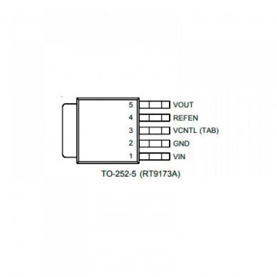 RT9173A Peak 3A Bus Termination Regulator TO-252-5