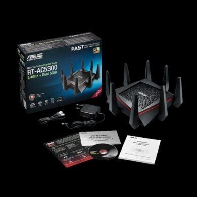 RT-AC5300 Roteador Asus Wireless AC5300 Tri-Band