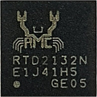 RTD2132N CI 2132N driver de rede Realtek QFN32 SMD