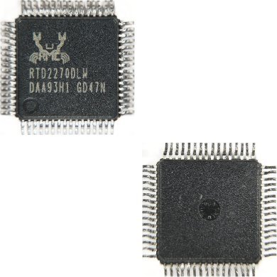 RTD2280DLW Realtek CI LCD Flat Panel Driver 64 Pin LQFP
