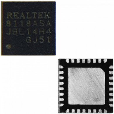 Ci Realte 8118ASA controlador de rede Gigabit QFN32