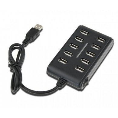 RV77 HUB USB 2.0 SPLITTER 10 PORTAS