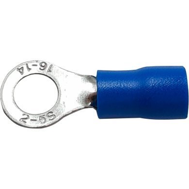 RVS2-5 RVS2-5 terminal olhal KST pre isolado azul pacote 100 peças