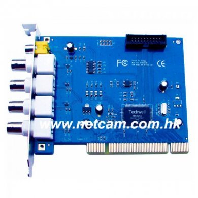 RX-7104 NetCam Placa DVR 4 Canais BNC MPEG4 30F/s
