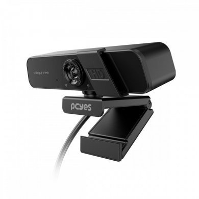 PCYes Webcam Raza Full HD 1080P com microfone USB 2.0