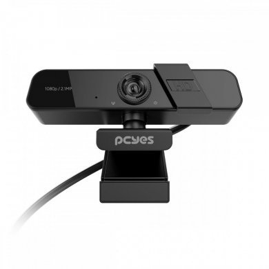 PCYes Webcam Raza Full HD 1080P com microfone USB 2.0