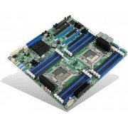 Intel Server Board Dual Xeon LGA2011 E5-2600, DDR3 ECC até 512GB, 8x Ports SAS RAID 6Gbs, Audio, Vídeo e 4x Rede Gigabit Integrados