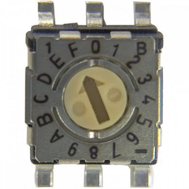S-7070TB Chave rotativa codificada 16P 6T SMD (Kit 2 und)