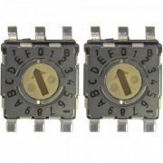 Chave rotativa codificada 16P 6T SMD (Kit 2 und) 16 posições ...