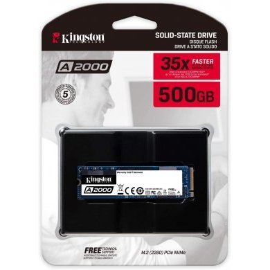 Kingston SSD 500GB M.2 2280 NVMe Serie A2000