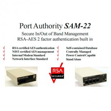 SAM-22 CDI Secure Authentication Modem 2 port