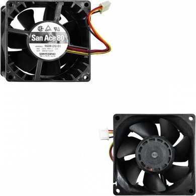 Fan 80x80x38 cm San Ace 80 12V 1.1A