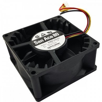 Fan 80x80x38 cm San Ace 80 12V 1.1A