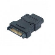 Adaptador SATA 15 Pinos macho para Molex 4 pinos feme