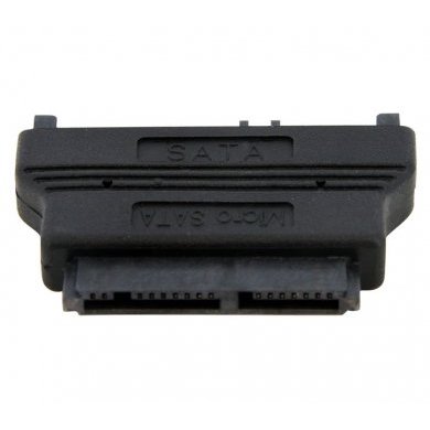 SATA-MICROSATAF Adaptador SATA Macho p/ MicroSATA Fêmea