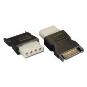 SATA Power Adapter 4 Pinos Femea Molex 