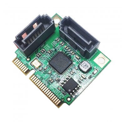 SATA-TO-MINI-PCIE Conversor Mini PCI-e para SATA 3.0 6Gbs