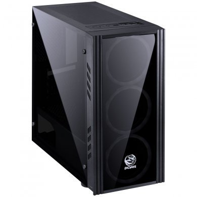 SATPTAZ3FCA PCYes Gabinete Saturn Mid Tower Preto