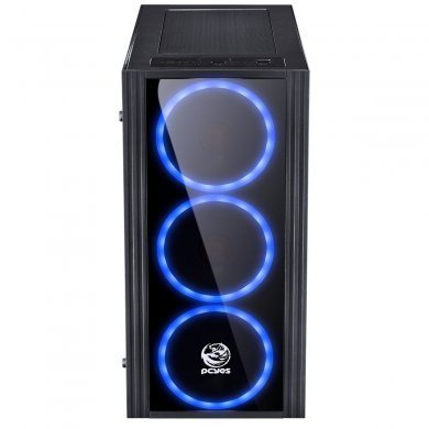 SATPTAZ3FCA PCYes Gabinete Saturn Mid Tower Preto