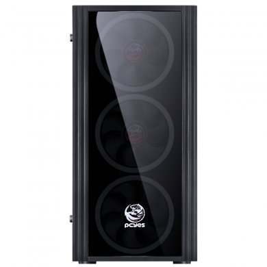 SATPTVD3FCA PCYes Gabinete Saturn Mid Tower Preto