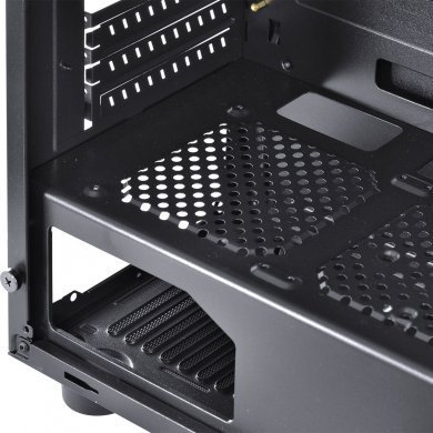 SATPTVD3FCA PCYes Gabinete Saturn Mid Tower Preto