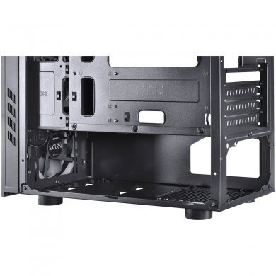 SATPTVD3FCA PCYes Gabinete Saturn Mid Tower Preto