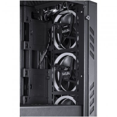 SATPTVD3FCA PCYes Gabinete Saturn Mid Tower Preto