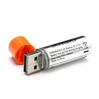 SB-2126 Sorbo Pilha AA Recarregavel USB 1.5V 1200mAh