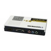 Conversor VGA e componentes RGB to HDMI Converte sinais de vídeo VGA para HDMI, Compatível com HDCP: V1.2, Ali