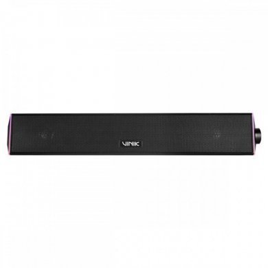 Vinik soundbar gamer Galaxy 2.0 6W Led Rainbow preto