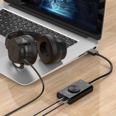 Orico Placa de Audio USB Estéreo SC2