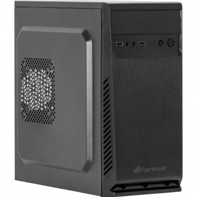 SC501BK Fortrek gabinete ATX Mid Tower preto