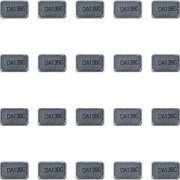 Cristal 32.768kHz 7pF +/-20PPM SMD (Kit com 20 und) tamanho: 1.6x1.0x0.5mm (Kit com 20 und em fita original)