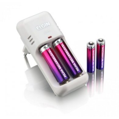 Carregador de Pilhas Elgin Bivolt
