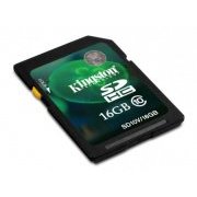 Cartão SD 16GB Kingston Classe 10 SDHC 16GB
