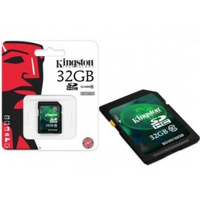 SD10V/32GB Cartão de Memória Kingston 32GB