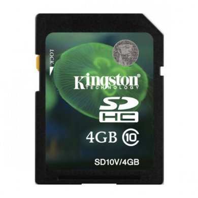 SD10V/4GB Cartao de Memoria Kingston SDHC 4GB