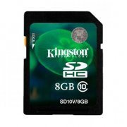 Cartao de Memoria Kingston SDHC 8GB Classe 10, 10MB/s