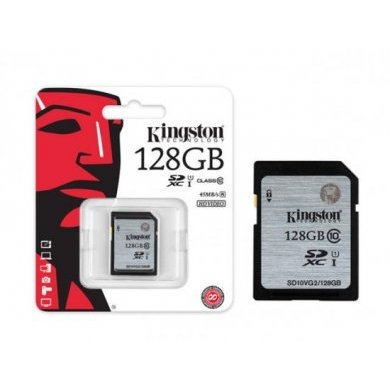 SD10VG2/128GB Kingston Cartão de Memoria SDHC 128GB