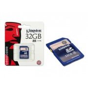 Cartão de Memória Kingston SDHC 32GB Classe 4, Velocidade: 4MB/s no mínimo de taxa de transferência de dados, 