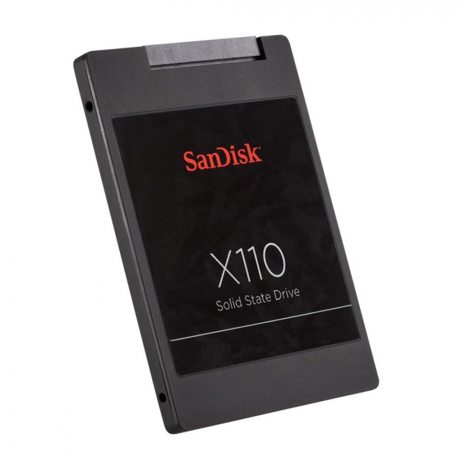 SD6SB1M-128G-1022I SanDisk X110 SSD 128GB SATA3 6Gbs 2.5in 7mm