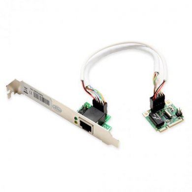 SD-MPE24031 SYBA Mini PCI-e Gigabit Ethernet Card RJ45