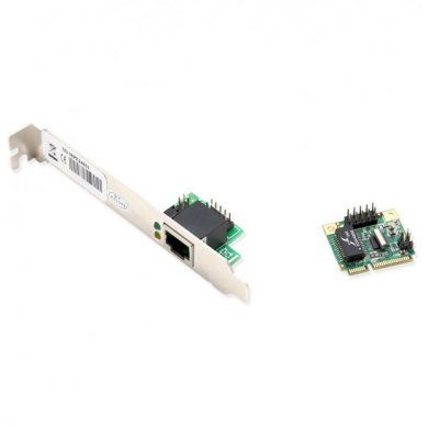 SYBA Mini PCI-e Gigabit Ethernet Card RJ45